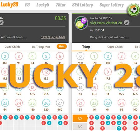 Lucky 28 – Hướng dẫn cách chơi xổ số Lucky 28 tại nhà cái 188bet